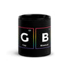 LGBT+ Elements Black Mug