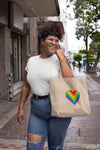 Pride Heart Eco Tote Bag