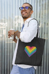 Pride Heart Eco Tote Bag