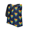 Pride Hearts Tote Bag